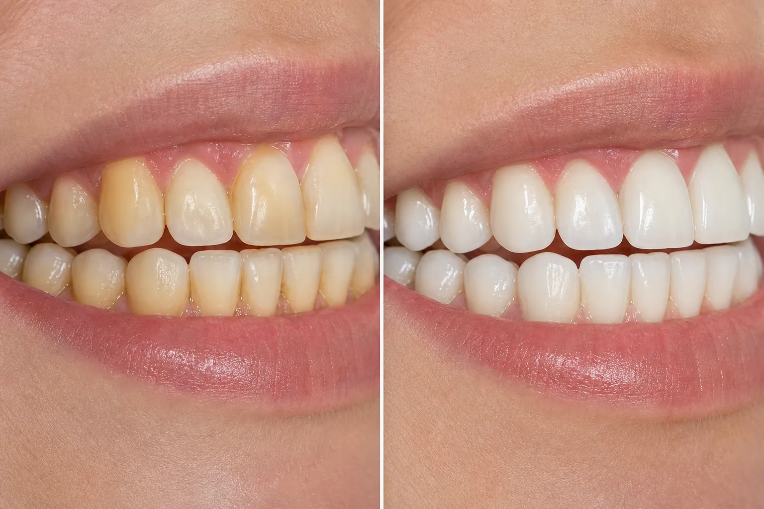 Whitening Before & After
